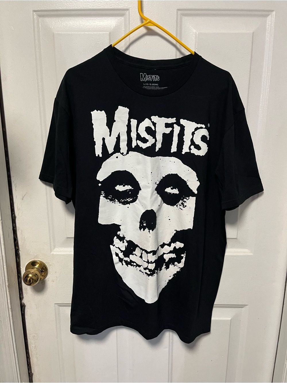 Misfits Black Graphic Short Sleeve Tee men’s large NWOT